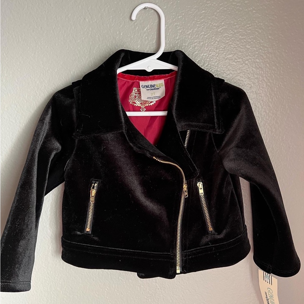 NWT Girls Moto Jacket